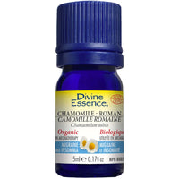 Divine Essence Roman Chamomile Essential Oil (Organic), 5ml