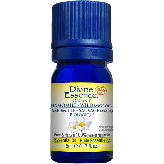 Divine Essence Chamomile Wild Moroccan, Organic, 5ml