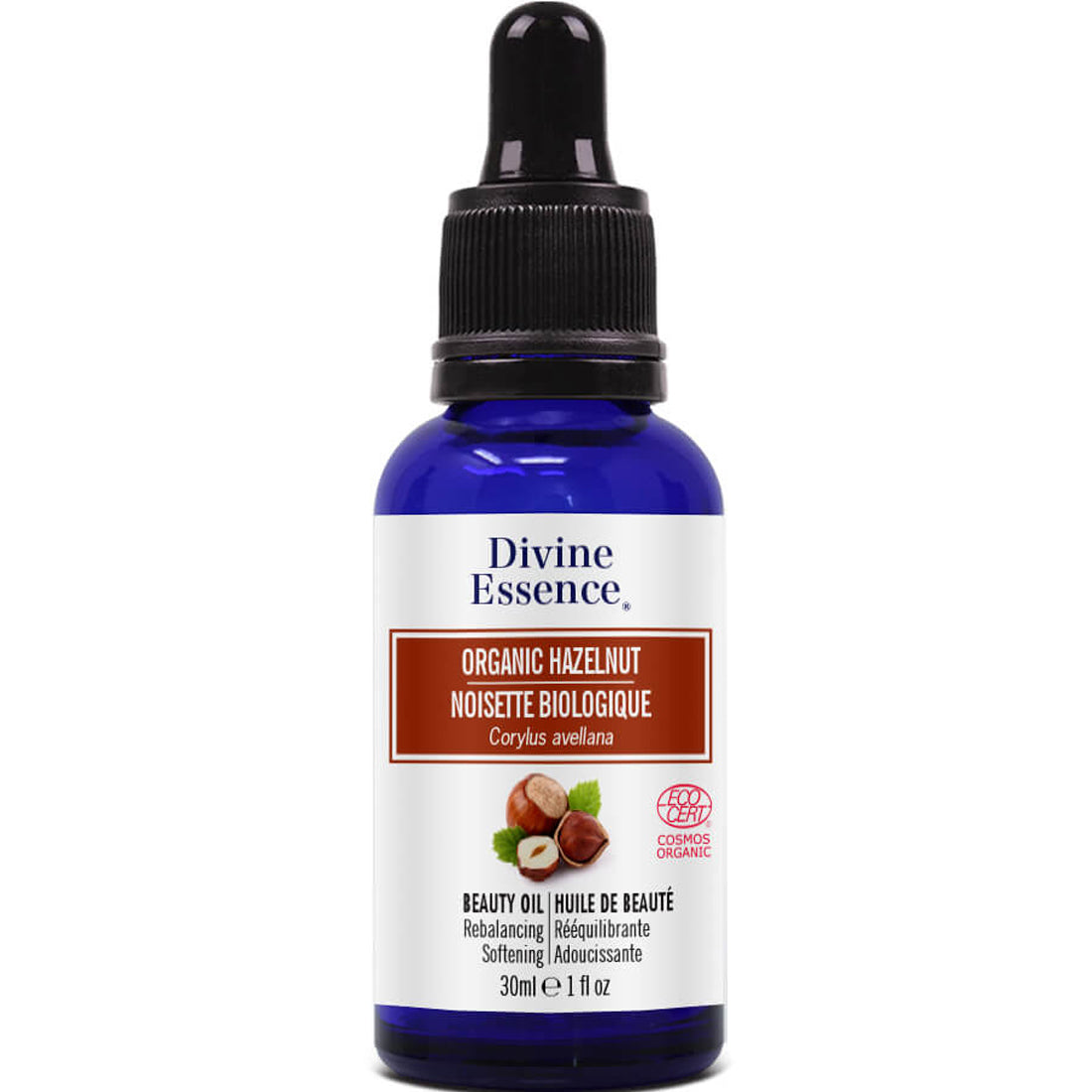 Divine Essence Hazelnut Oil (Organic), 30ml