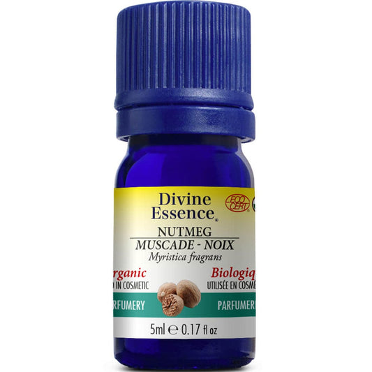 Divine Essence Nutmeg, Organic, 5ml