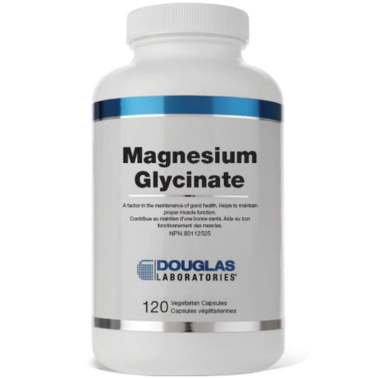 Douglas Laboratories Magnesium Glycinate 120mg, 120 vegetable Capsules