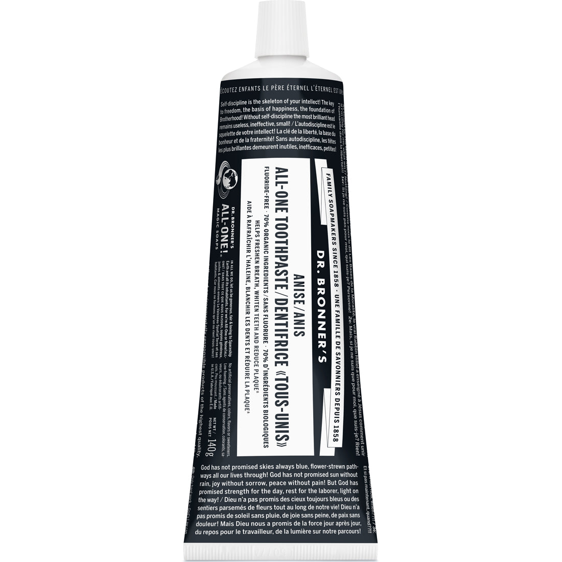 Dr. Bronner's All-One Toothpaste, 140g