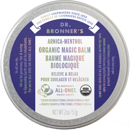 Dr. Bronner's Organic Magic Balm, 6 x 57g