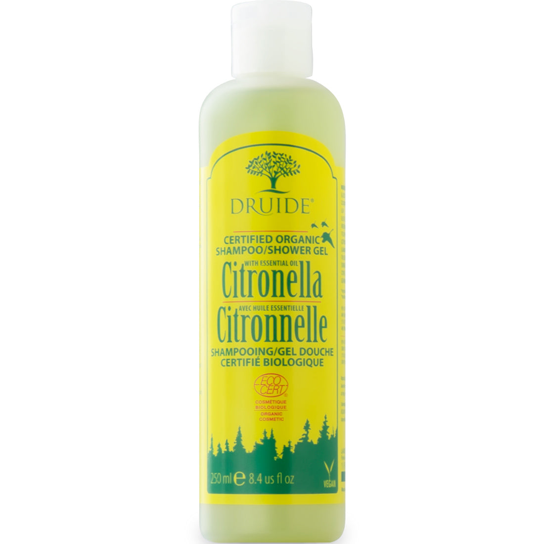 Druide Citronella Shower Gel, 250ml