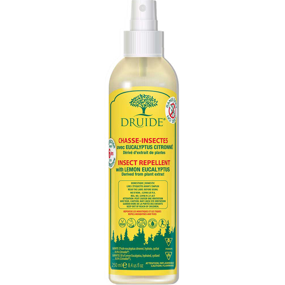 Druide Insect Repellent Lemon Eucalyptus