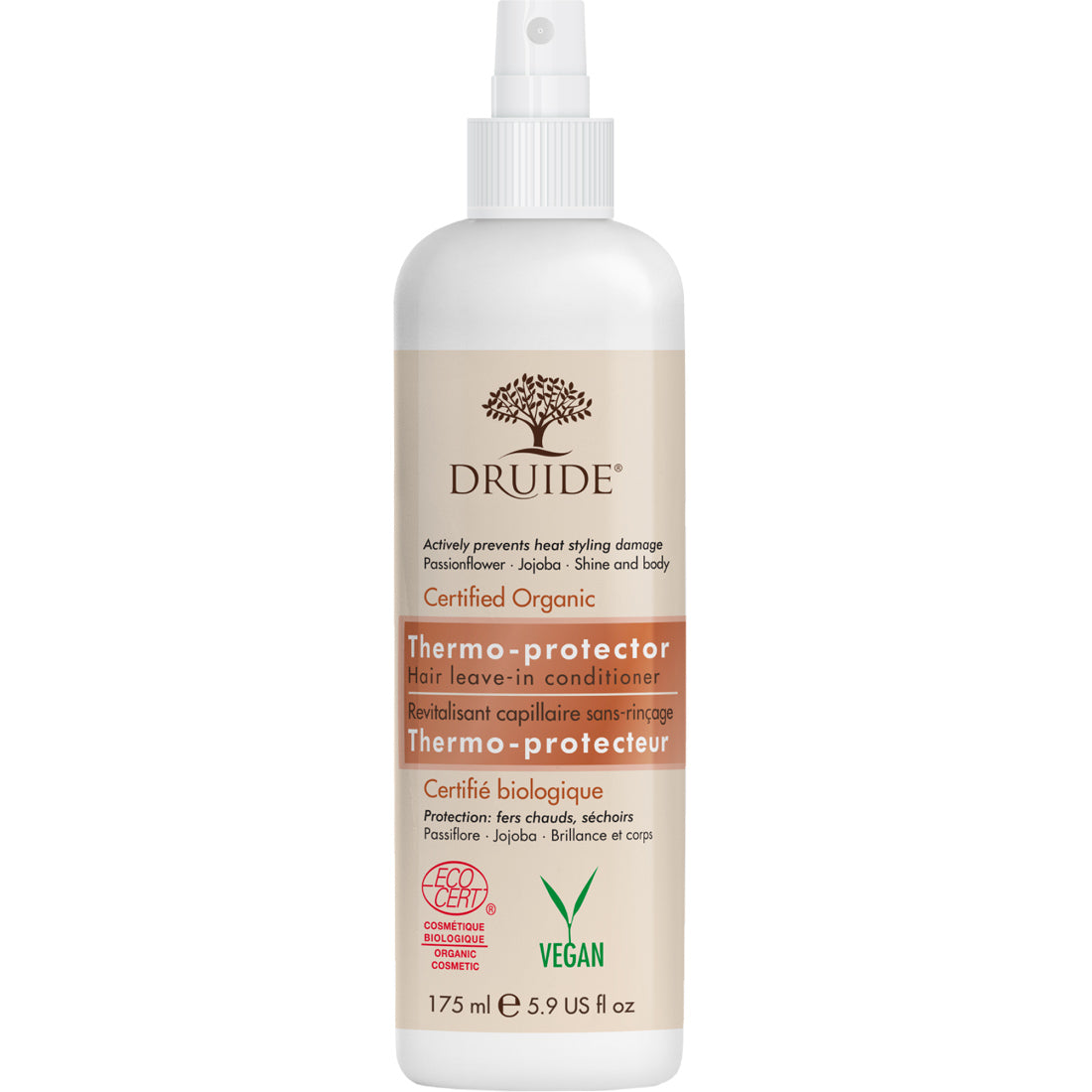Druide Thermo-Protector Hair Leave-in Conditioner, 175ml