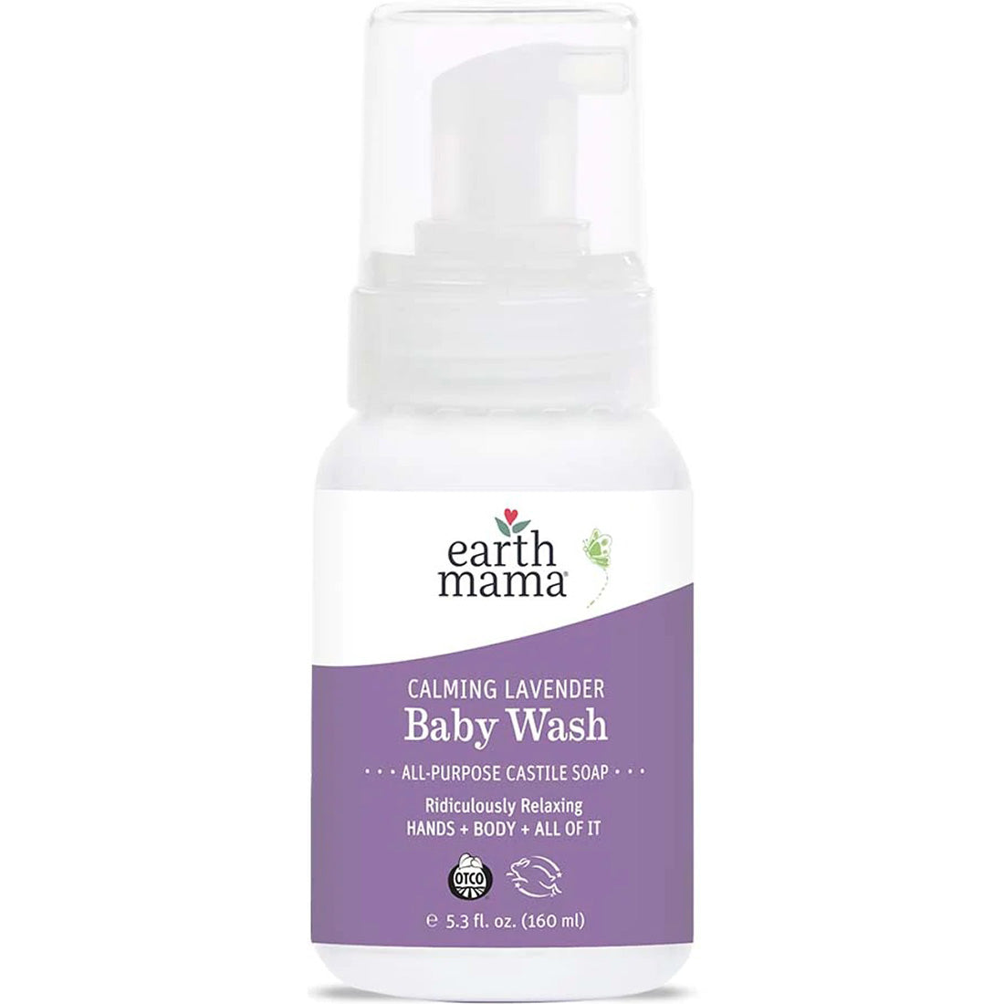 Earth Mama Organics Baby Wash, 160ml