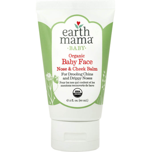 Earth Mama Organics Organic Baby Face Nose and Cheek Balm, 60ml