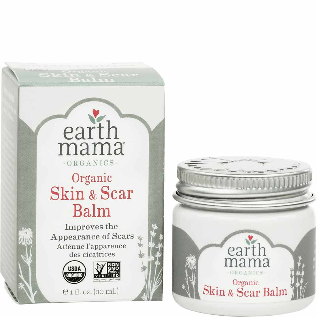Earth Mama Organics Organic Skin And Scar Balm, 30ml