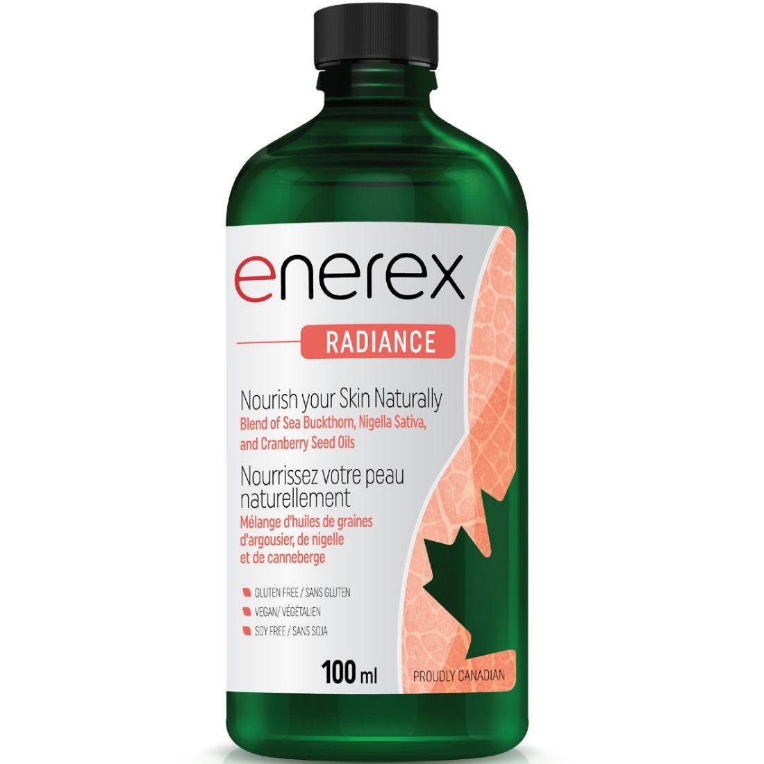 Enerex Radiance, Organic Sea Buckthorn, Cranberry, and Black Seed Oils