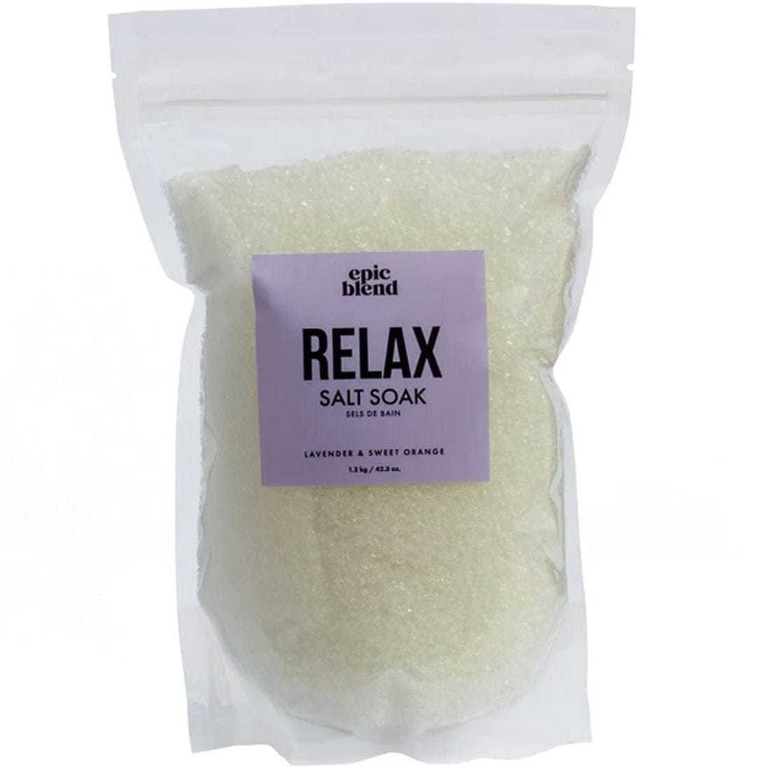 Epic Blend Bath Salt Soak, Clearance 65% Off, Final Sale
