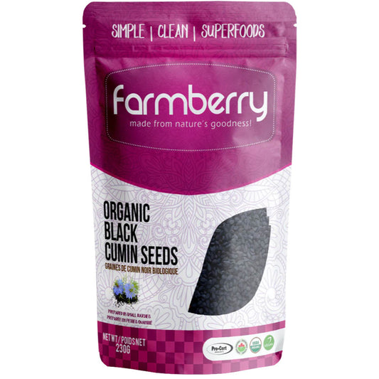 Farmberry Organic Black Seeds, 100g