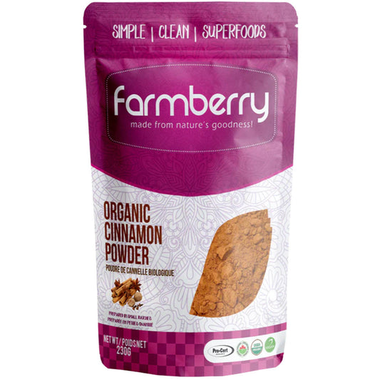 Farmberry Organic Cinnamon Powder, 454g