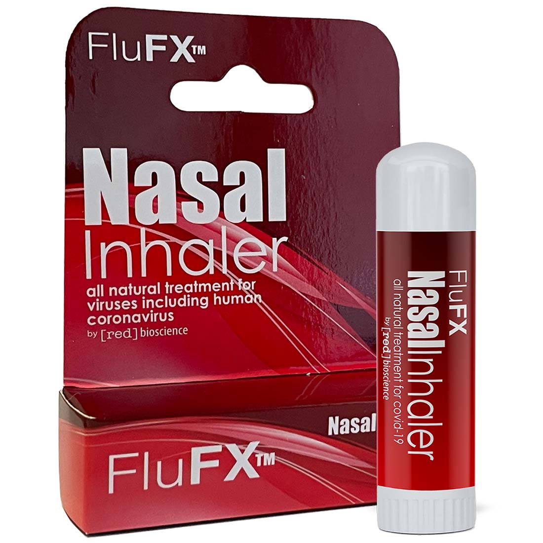 FluFX Nasal Inhaler Stick for Colds, Flu & Viruses