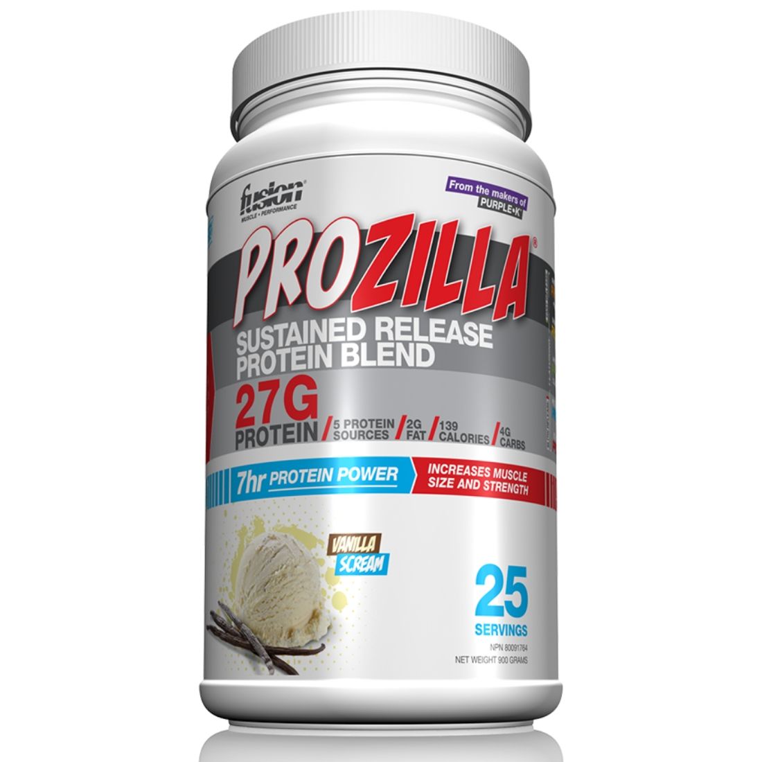 Fusion Prozilla 7 Hour Protein Blend (New!), 900g