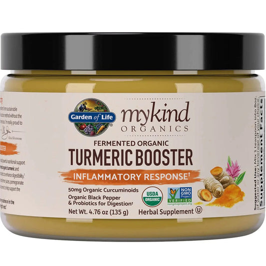 Garden of Life mykind Organics Turmeric Boost Powder, 135g
