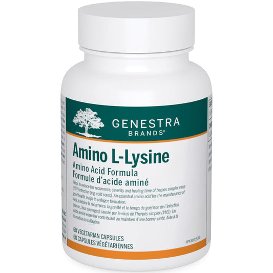 Genestra Amino L-Lysine 450mg, 60 Capsules