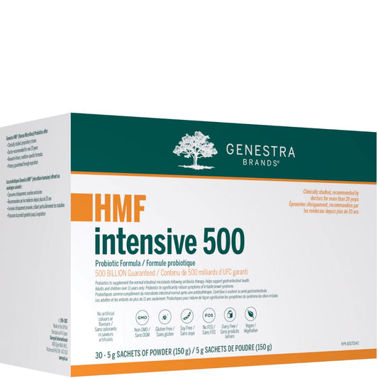 Genestra HMF Intensive 500 Probiotic Consortium, 30 Sachets