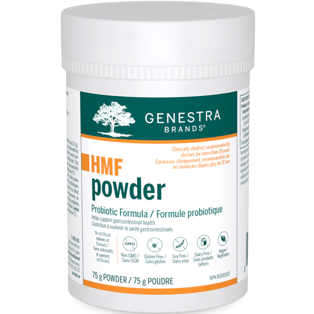 Genestra HMF Powder, 75g - Store in Fridge