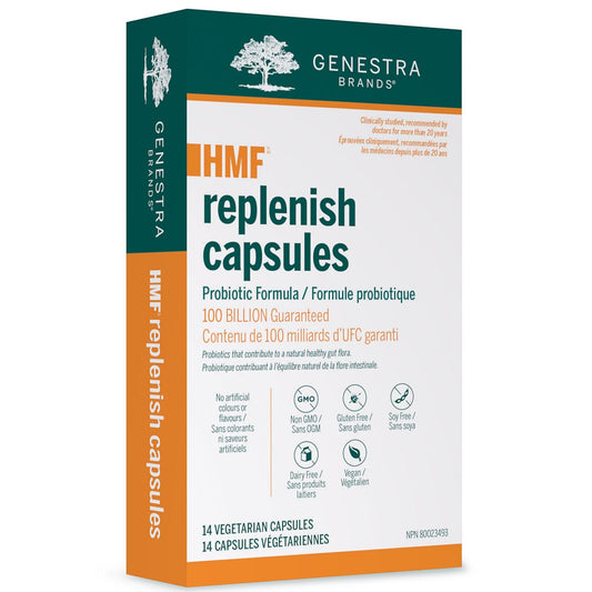 Genestra HMF Replenish Capsules, 14 Capsules (Refrigerated)