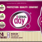Genial Day Cotton Liners, 24 Pack