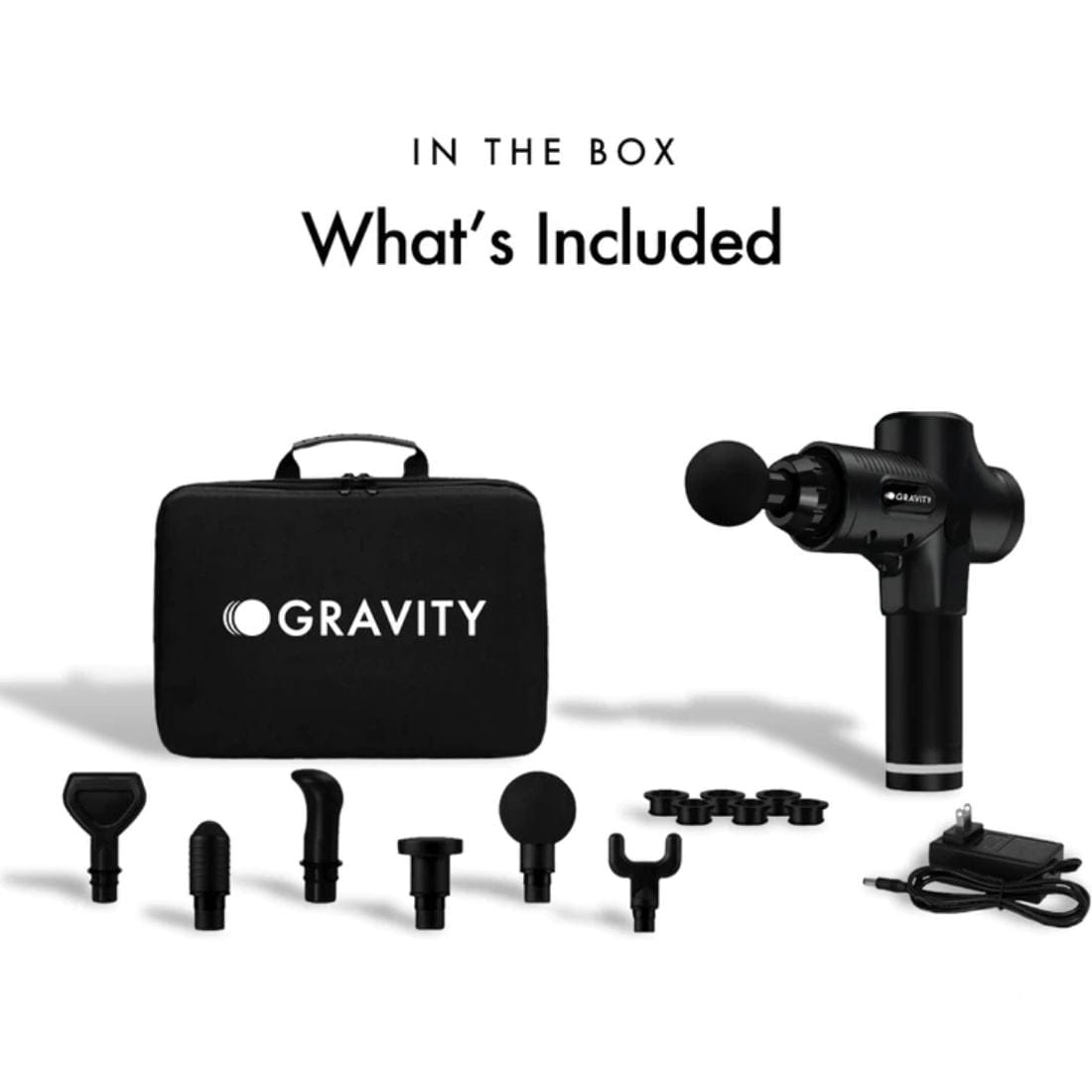 Gravity One Massage Gun, Portable Therapy Massage