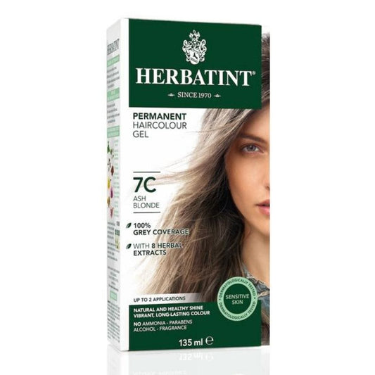 Herbatint 7C Ash Blonde (Permanent), 135ml