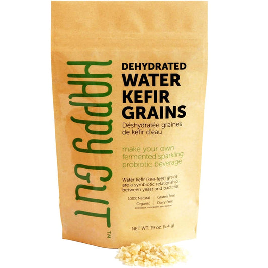 Happy Gut Dehydrated Water Kefir Grains, 5.4 g