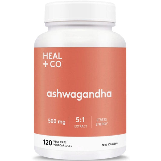 Heal+ Co. Ashwagandha (5:1) 500mg