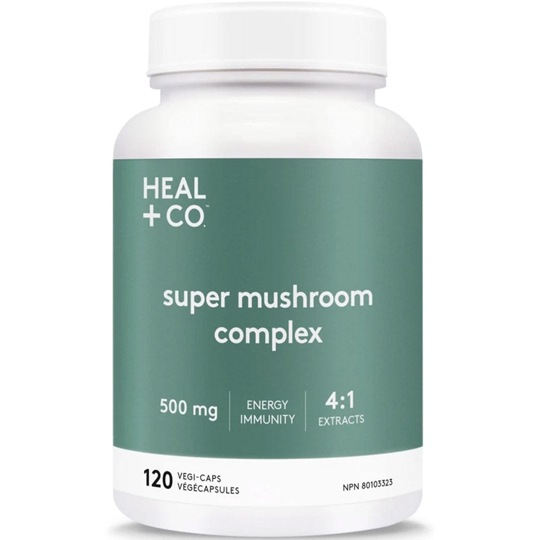 Heal+ Co. Super Mushroom Complex (4:1) 500mg
