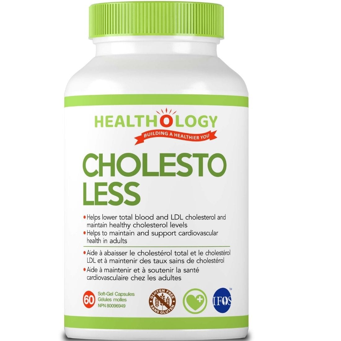 Healthology Cholestoless, 60 Softgel Capsules