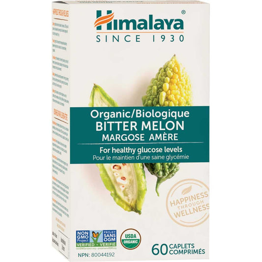 Himalaya Herbal Bitter Melon, Organic (Glycemic Control) 60 Caplets
