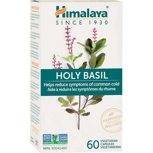 Himalaya Herbal Holy Basil (Tulsi), 60 Capsules