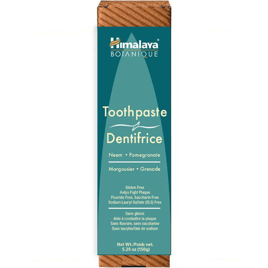 Himalaya Herbal Organique Herbal Toothpaste, Neem & Pomegranate, 150ml