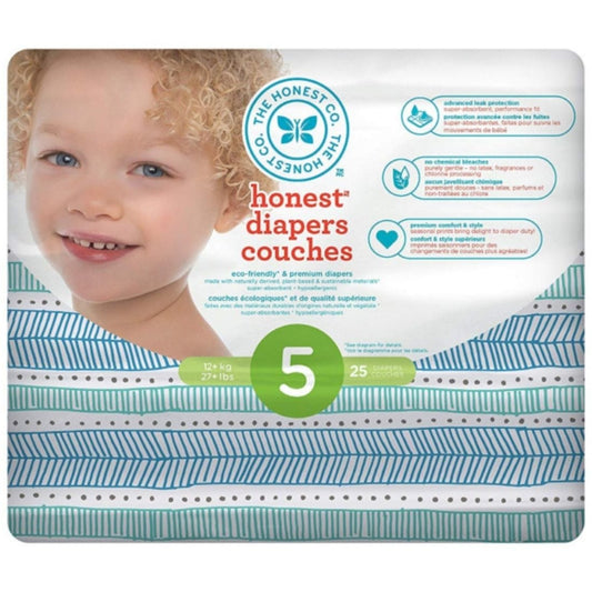 The Honest Company DIAPERS  -  TEAL TRIBAL