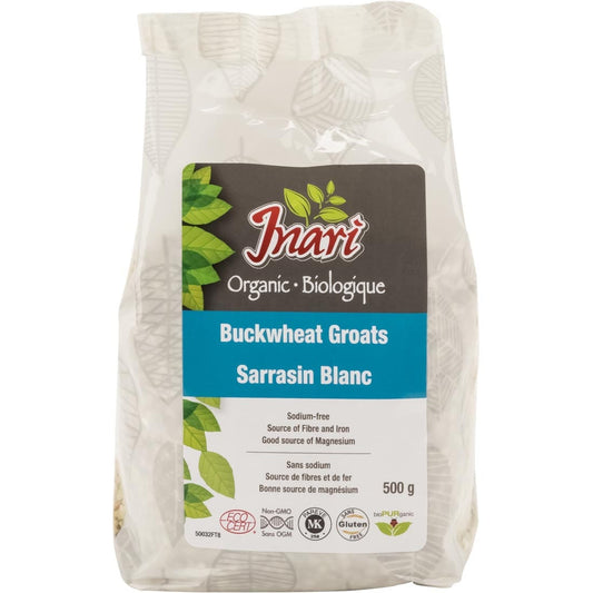 Inari Organic Buckwheat Groats White, 500g, Clearance 30% Off, Final Sale