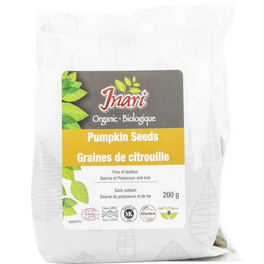 Inari Organic Pumpkin Seeds (Raw and Sodium Free), 200g, Clearance 30% Off, Final Sale