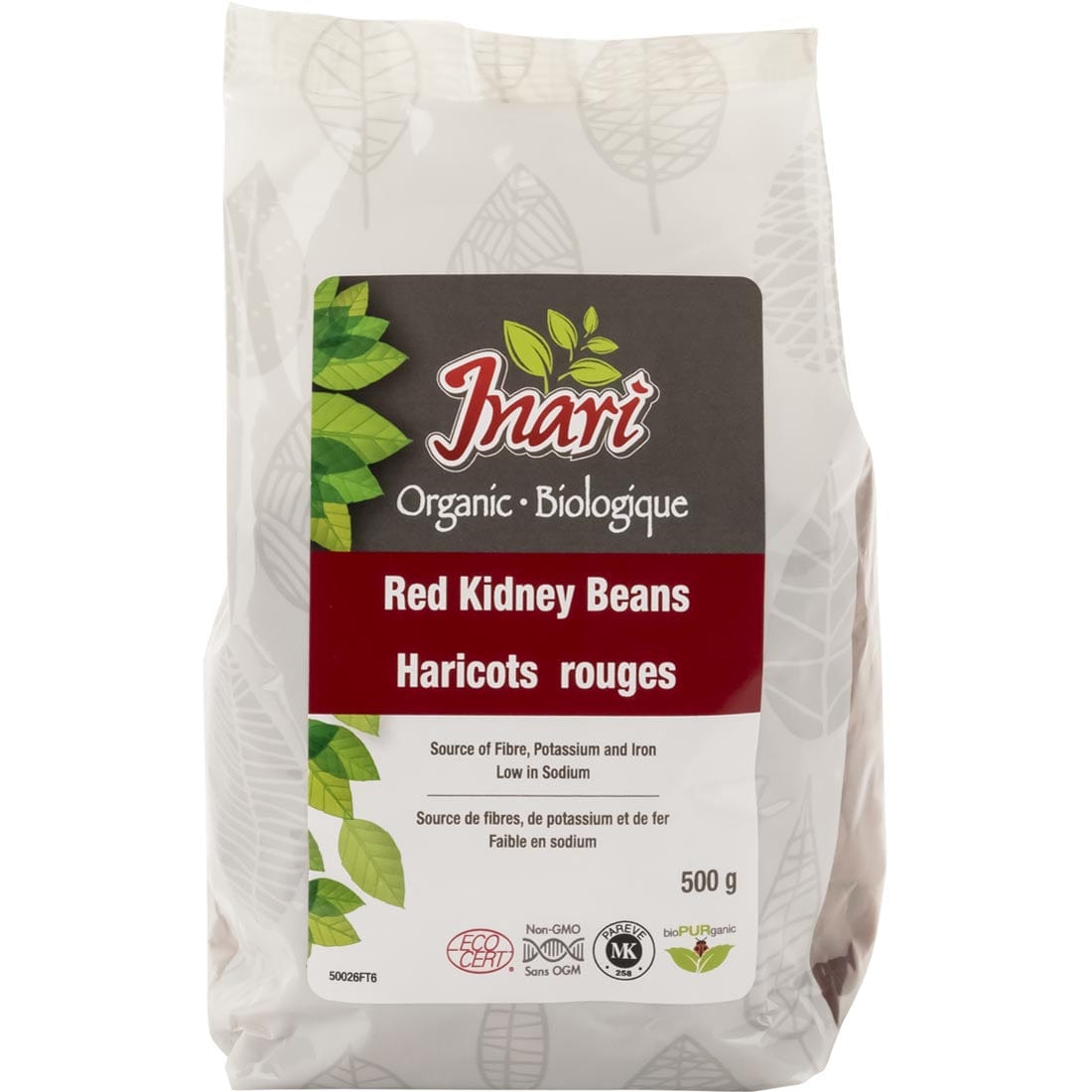 Inari Organic Red Kidney Beans, 500g