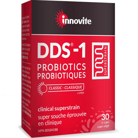 Innovite Classic DDS-1 Probiotics, 30 Vegetable Capsules