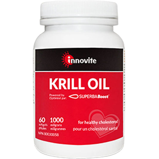 Innovite Krill Oil Omega-3 1,000 mg, 60 Softgels