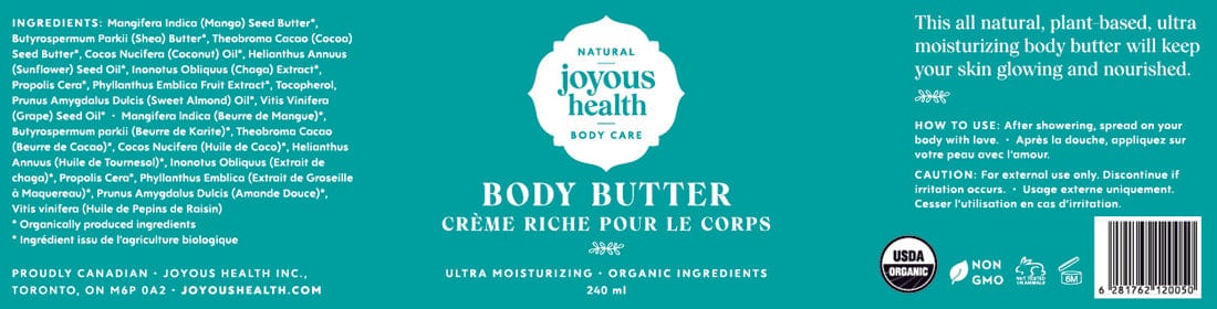 Joyus Health Body Butter, 240ml