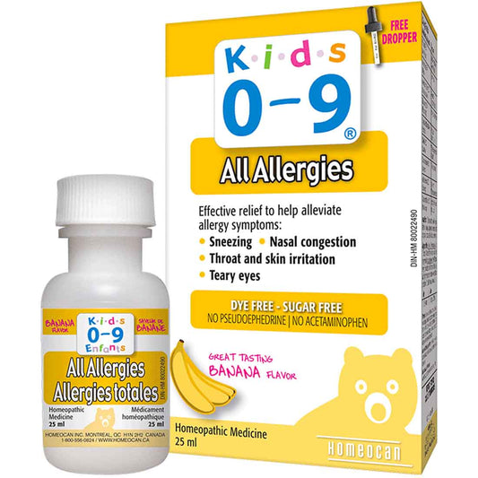 Kids 0-9 All Allergies, 25ml, Banana