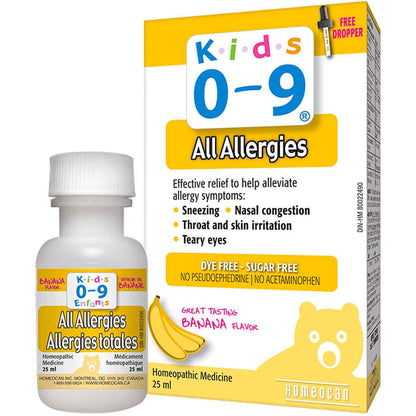 Kids 0-9 All Allergies