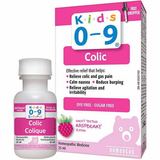 Kids 0-9 Colic, Raspberry, 25ml