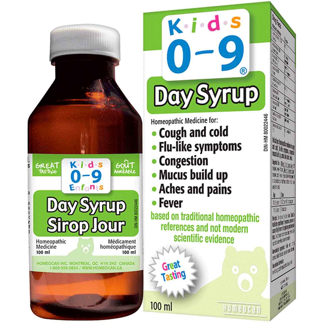 Kids 0-9 Day Syrup – Vitamart.ca