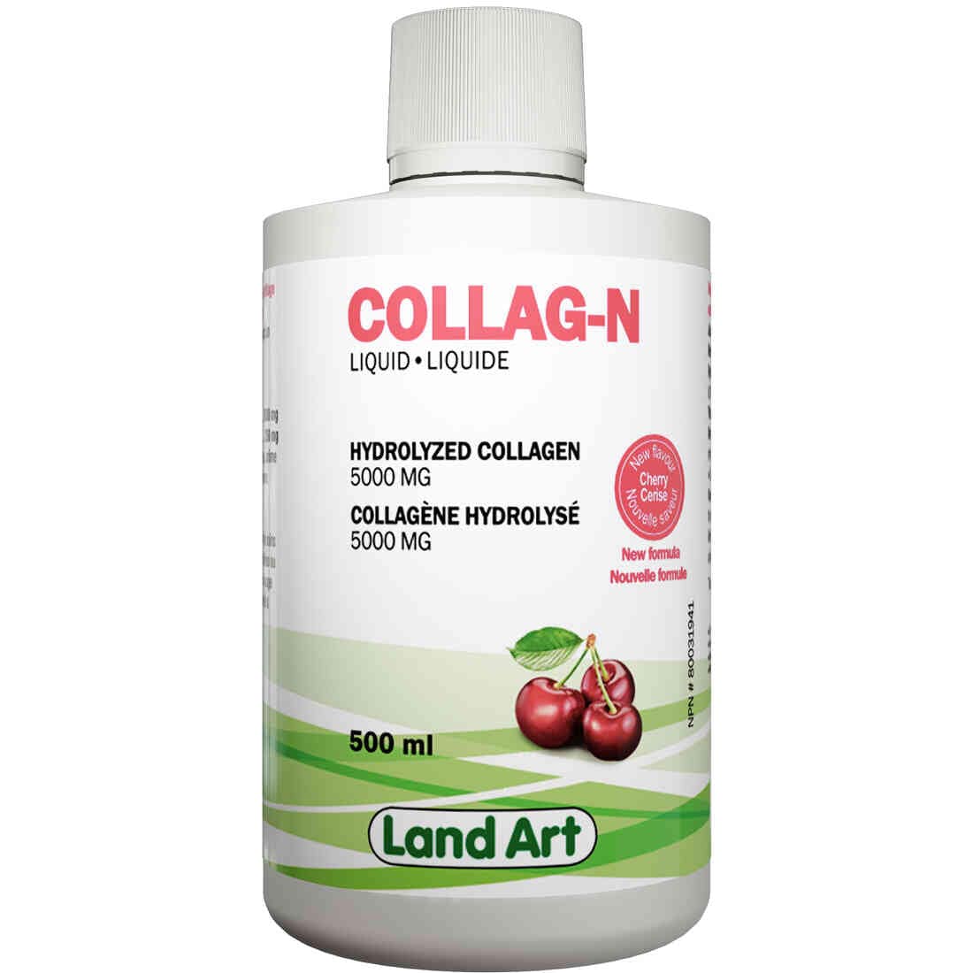 Land Art Collag-N Hydrolyzed Collagen Liquid, 500ml
