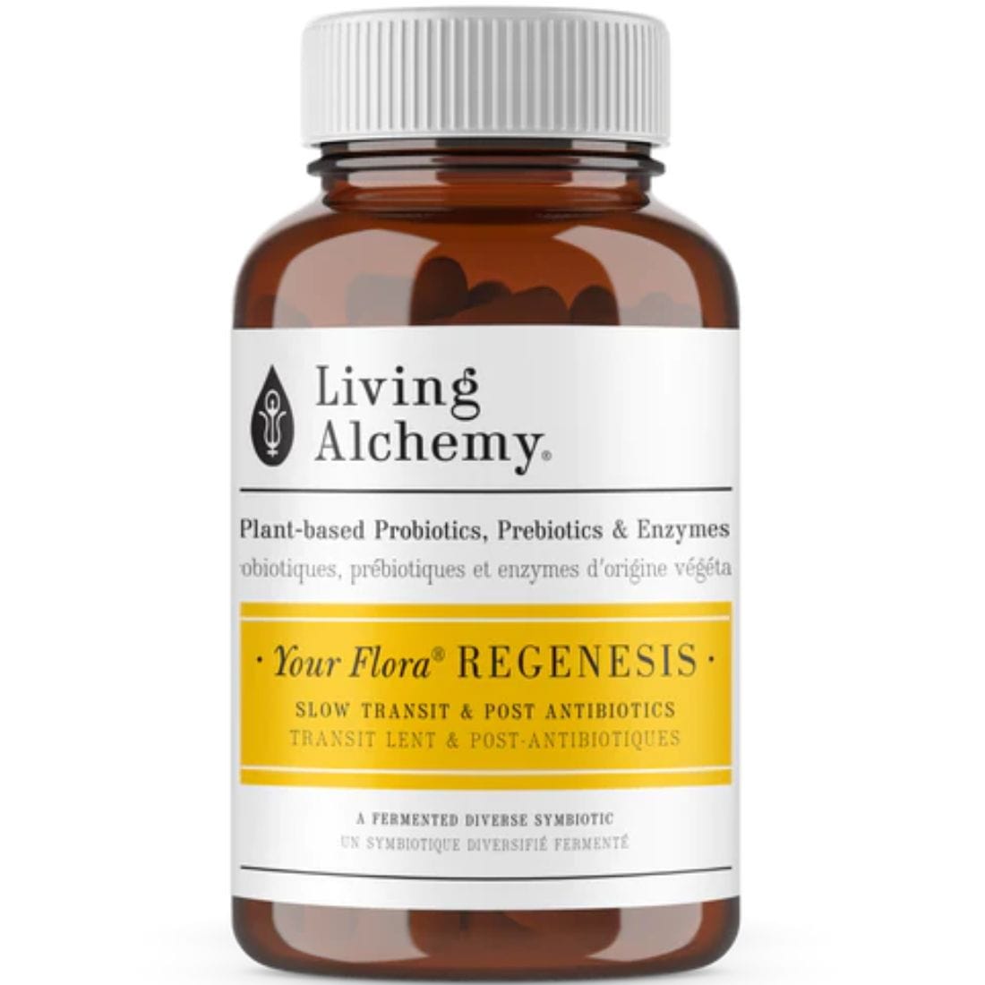 Living Alchemy Your Flora Regenesis, Rebuild gut flora after antibiotics, Slow/infrequent bowl movements