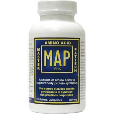 MAP Master Amino Acid Pattern, 120 Tablets