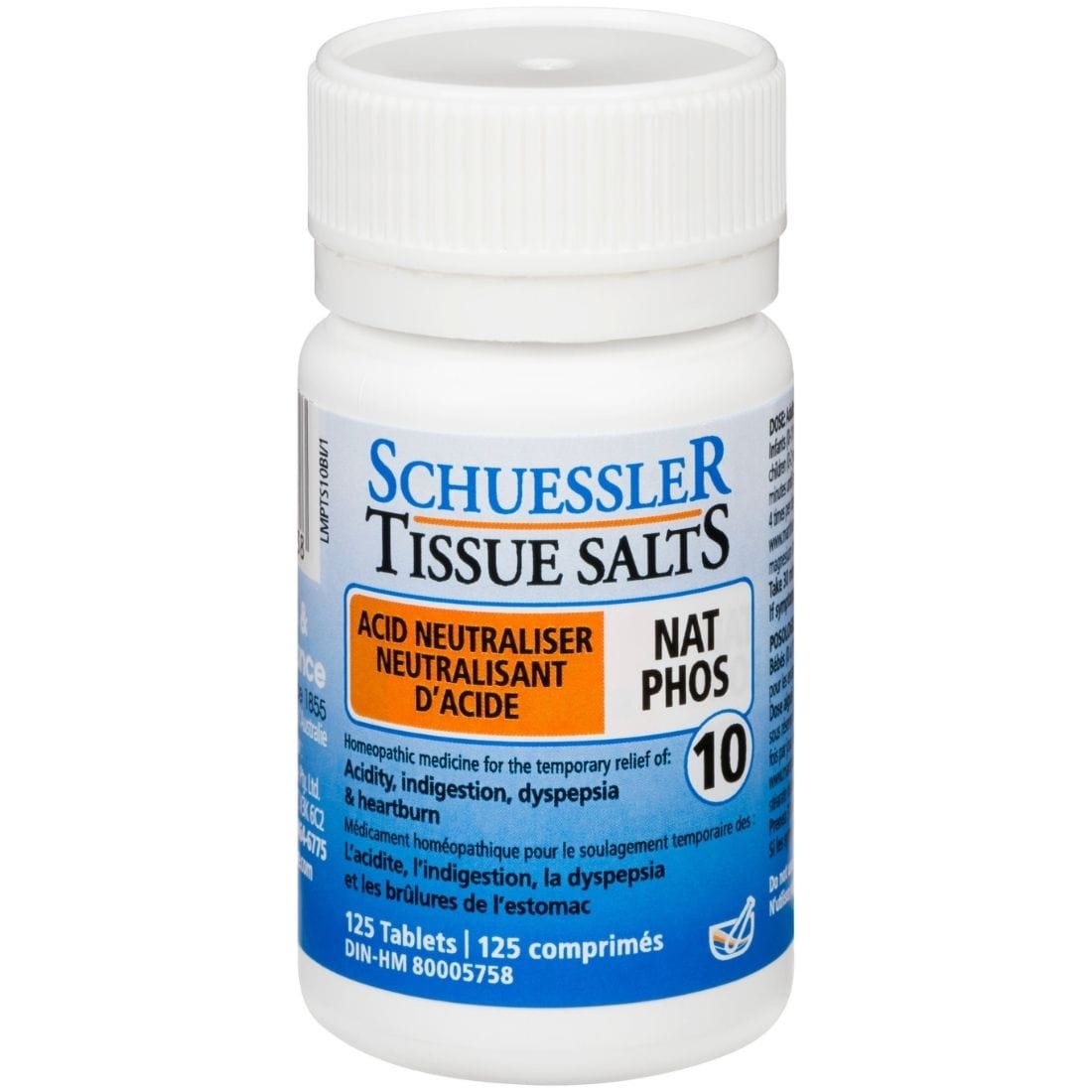 Martin & Pleasance Nat Phos 10, 125 Tablets