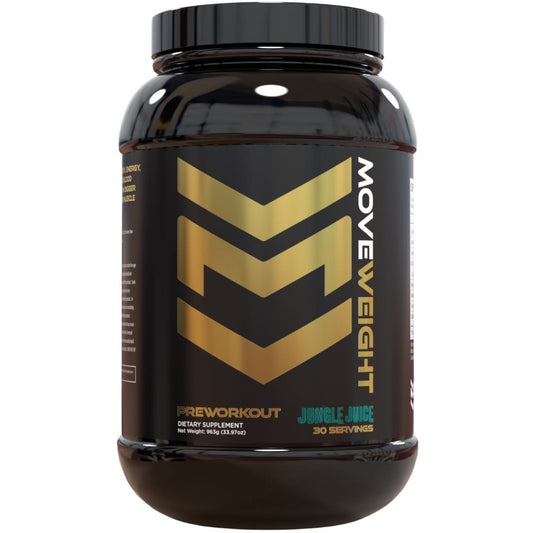 Move Weight 3 in 1 Pre-Workout with Creatine, Aminos and 300mg Caffeine, 30 Servings